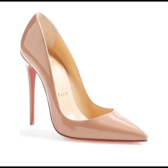 So Kate' Pointy Toe Pump CHRISTIAN LOUBOUTIN Nude - Picture 3 of 5
